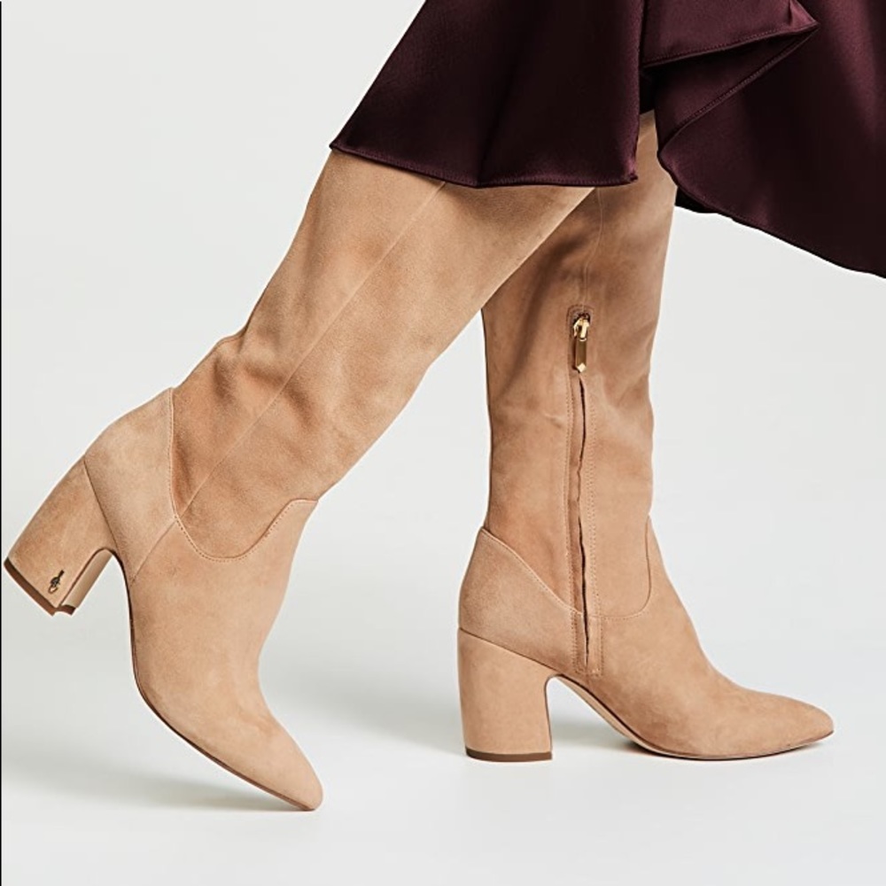 Sam Edelman Hai Knee High Suede Boots
